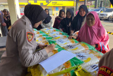Gerakan Pangan Murah Polres Purbalingga Diserbu Warga, Sediakan 400 Paket Sembako Rp100 Ribu
