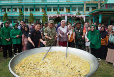 1.000 Warga Ikuti Masak Besar dan Buka Puasa Bersama TMMD di Karanggayam