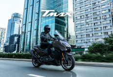 Yamaha TMAX Tech MAX Hadir dengan Mesin 2 Silinder, Simak Spesifikasi dan Fitur Lengkapnya