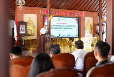 Pengurus PMI Banyumas Dilantik, Tekankan Pengabdian Kemanusiaan