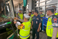 Puluhan Bus di Terminal Cilacap Dicek Kelayakannya, Semuanya Laik Jalan 