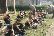 Pelajar Nongkrong Dibubarkan Polisi Razia Saat Jam Sekolah di Banyumas