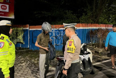 Patroli Dini Hari Sikat Balap Liar, 26 Motor Diamankan di Jalan Sudirman Purwokerto
