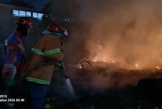 Lahan Kosong Terbakar Dini Hari di Arcawinangun, Damkar Padamkan Api Seluas 150 Meter Persegi