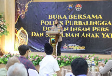 Buka Puasa Bersama Insan Pers, Kapolres Purbalingga Perkuat Sinergitas dan Kolaborasi