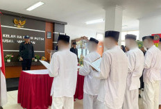 Delapan Napiter di Lapas Pasir Putih Nusakambangan Cilacap Ikrar Setia NKRI