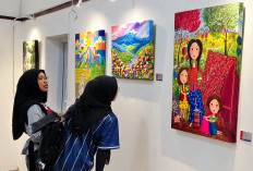 Karya Pelukis 84 Tahun Tampil di Purwokerto, 50 Seniman Banyumas Gelar Pameran Neo Mooi Indie