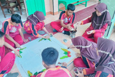 Sambut Hari Batik, SMPN 2 Cilacap Ajak Siswa Berkarya dengan Canting
