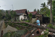 Angin Kencang Rusak 11 Rumah di Sidaurip, Warga Diminta Tetap Waspada