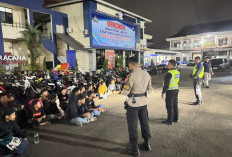 Antisipasi Balap Liar, Puluhan Motor Tidak Standar Diamankan