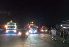 Jemaah Haji Banyumas Berangkat ke Donohudan Naik Kereta, Calon Haji Kloter 73 Diberangkatkan Lebih Awal