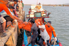 Kapal Nelayan Terbalik Dihantam Gelombang di Teluk Penyu, Tujuh ABK Selamat dan Dua Meninggal Dunia