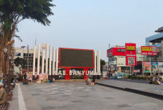 Nobar Timnas Ramaikan Alun-alun Purwokerto, Laga Indonesia Kontra Singapura Digelar Lewat Layar Videotron