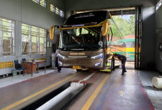 Antisipasi Kendala Teknis, 15 Bus Pengantar Jemaah Haji Purbalingga Jalani Ramp Check Ketat