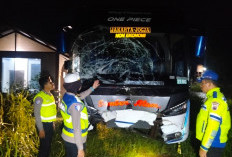 Tabrakan Beruntun di Kemranjen Banyumas, Bus, Truk Box, dan Motor Terlibat, Dua Orang Meninggal