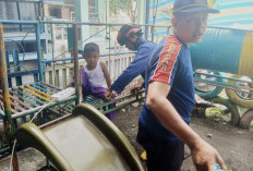 Kaki Siswa TAUD Adireja Kulon Cilacap Terjepit Perosotan, Damkar Kroya Evakuasi dalam 10 Menit