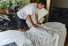 Ogoh-ogoh Nyepi di Banyumas Mulai Digarap, Mahesa Sura Dibentuk dari Styrofoam