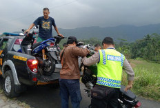 Polisi Bubarkan Balap Liar di Dagan Bobotsari, Tiga Motor Berknalpot Brong Diamankan