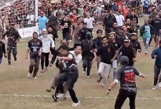 Turnamen Sepak Bola di Desa Wirasaba Diwarnai Kericuhan, Wasit Jadi Korban Pengeroyokan