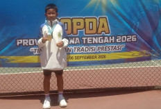 Rafas Putra, Petenis Cilik Banjarnegara Peraih Emas POPDA yang Ingin Harumkan Nama Indonesia