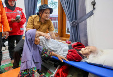 Temui Pengungsi Tanah Gerak Tegal, Ahmad Luthfi Segera Siapkan Hunian Sementara