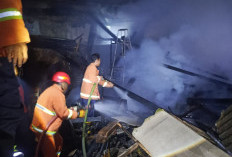 Rumah Warga Kalisari Banyumas Terbakar, Diduga Akibat Korsleting Listrik