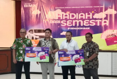 Apresiasi Loyalitas Nasabah, Bank Jateng Serahkan Hadiah Undian Tabungan BIMA Cabang Purwokerto