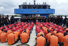 Perketat Keamanan Lapas, 130 Napi Risiko Tinggi Dipindahkan ke Nusakambangan