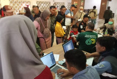 Cek Kesehatan Gratis Diserbu Pemudik, Layanan Balik di Terminal Bulupitu Purwokerto Ramai