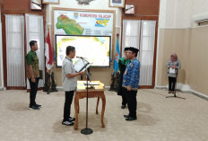 Awal Tahun, Bupati Cilacap Lantik Kepala BAPPEDA
