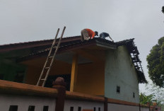 SDN 1 Sambirata Banyumas Rusak Diterjang Puting Beliung, Belajar Dialihkan Daring Sementara