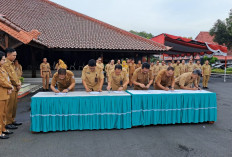 Tegaskan Tak Ada Jual Beli Jabatan, Kepala OPD dan Camat  di Kabupaten Cilacap Teken Pakta Integritas