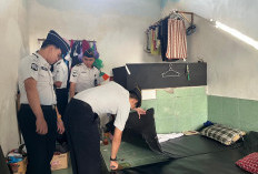 Cegah Gangguan Keamanan, Kamar Warga Binaan Lapas Cilacap Disidak  