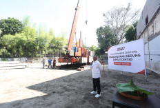 Groundbreaking Disway Center, Harian Disway Siapkan Kantor Baru untuk Disway, DBL Indonesia, dan Persebaya