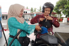 Semangat Kartini di SPBU Sumpiuh Banyumas, Operator Kenakan Kebaya Saat Layani Konsumen