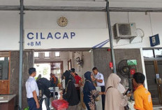 Libur Sekolah, Penumpang Kereta di Stasiun Cilacap Naik 9 Persen 