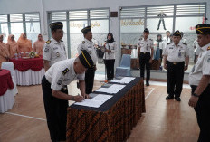 Rutan Banjarnegara Lantik Tiga Pejabat Baru, Perkuat Manajemen Pemasyarakatan