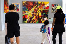 Cerita Derajat Nurangkoso, Pensiunan Guru Seni yang Gelar Pameran Tunggal di Banjarnegara