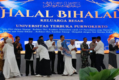 Hangat dan Penuh Makna, Halal Bihalal UT Purwokerto Pererat Silaturahmi