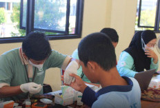 Ratusan Warga Binaan dan Petugas Lapas Nirbaya Ikuti Skrining TB