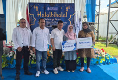 BPJS Ketenagakerjaan Purwokerto Serahkan Santunan di Halal Bihalal Peradi Purwokerto