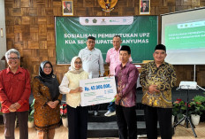 BPJS Ketenagakerjaan Serahkan Santunan Kematian kepada Ahli Waris Pengajar Keagamaan di Banyumas 