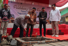 BI Banyumas Bangun Tugu CBP Dari Limbah, Taman Literasi Manfaatkan Leruk Uang Dan Abu PLTU