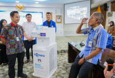 Pemprov Terima Hibah Alat ToyaKU, Inovasi Air Minum dari Udara