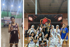 Siswa SMAN 1 Majenang Lolos POPDA Jateng, Tim Basket Putri Raih Juara 3 Liga Cilacap
